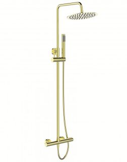 Душевая стойка BelBagno Uno золото UNO-DOCM-ORO